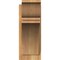 Ekena Millwork Thorton Rough Sawn Traditional Outlooker, Western Red Cedar, 8"W x 20"D x 20"H OUT08X20X20THR01RWR - alternate 4